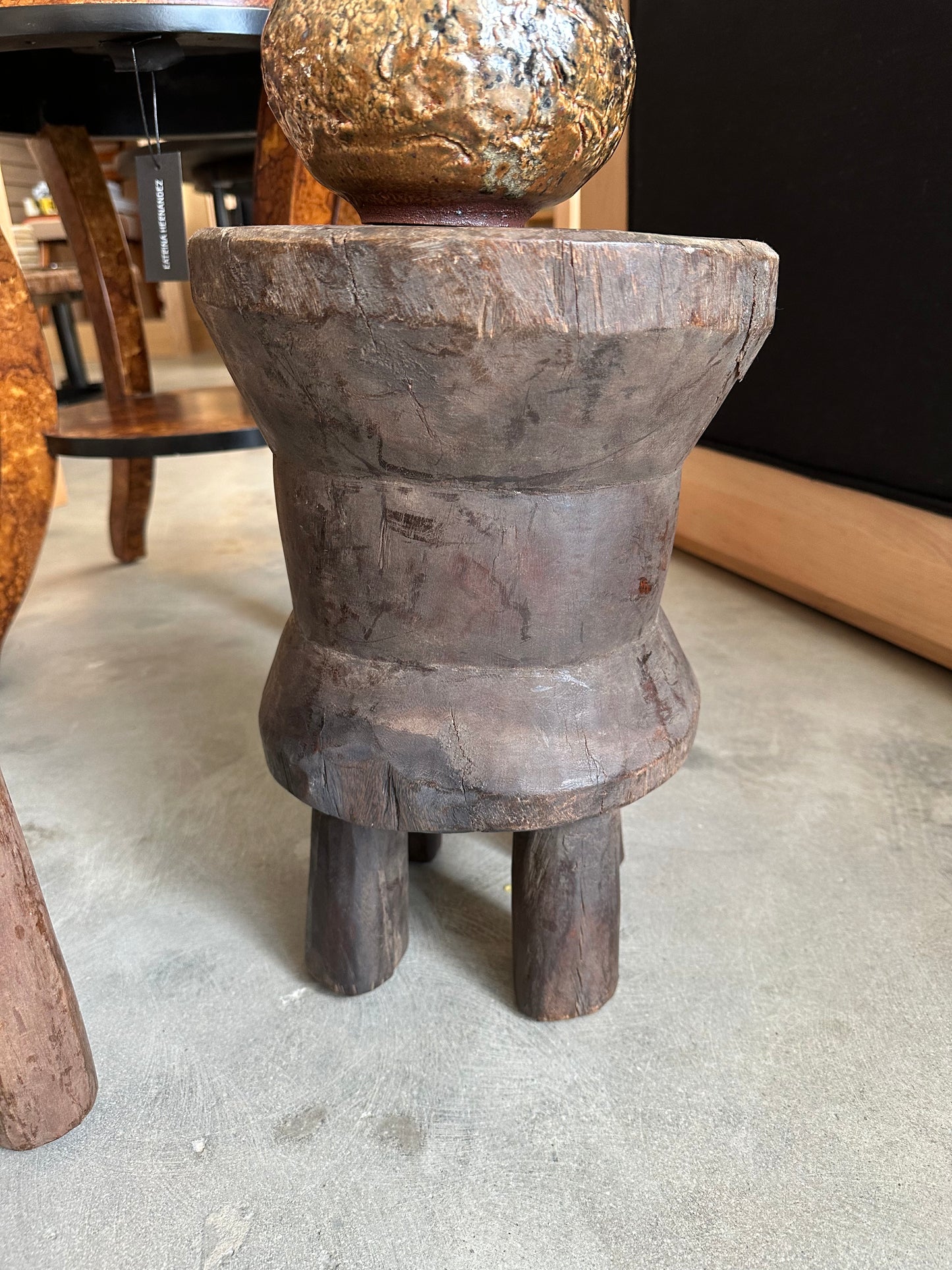 African Stool, Totem