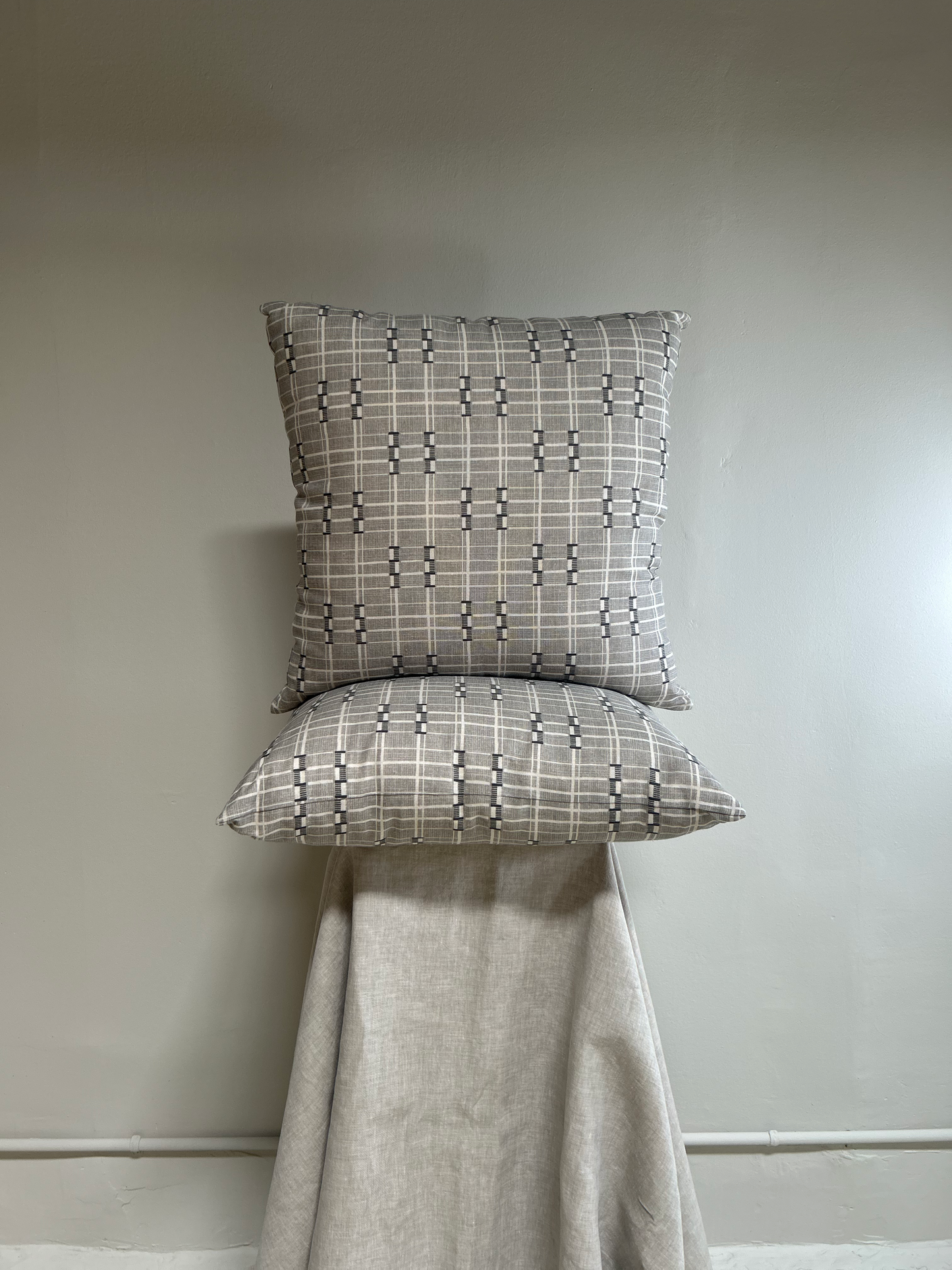 Brook Perdigon Framework Graphite Pillow