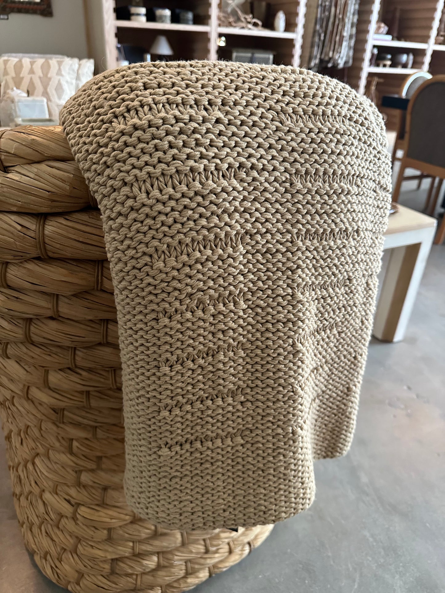 Clara Handwoven Cotton Throw