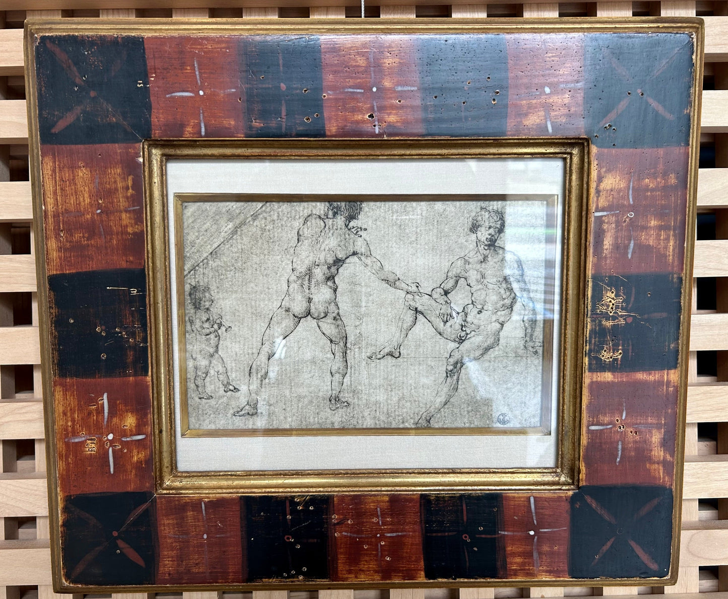 Custom Framed Sketch