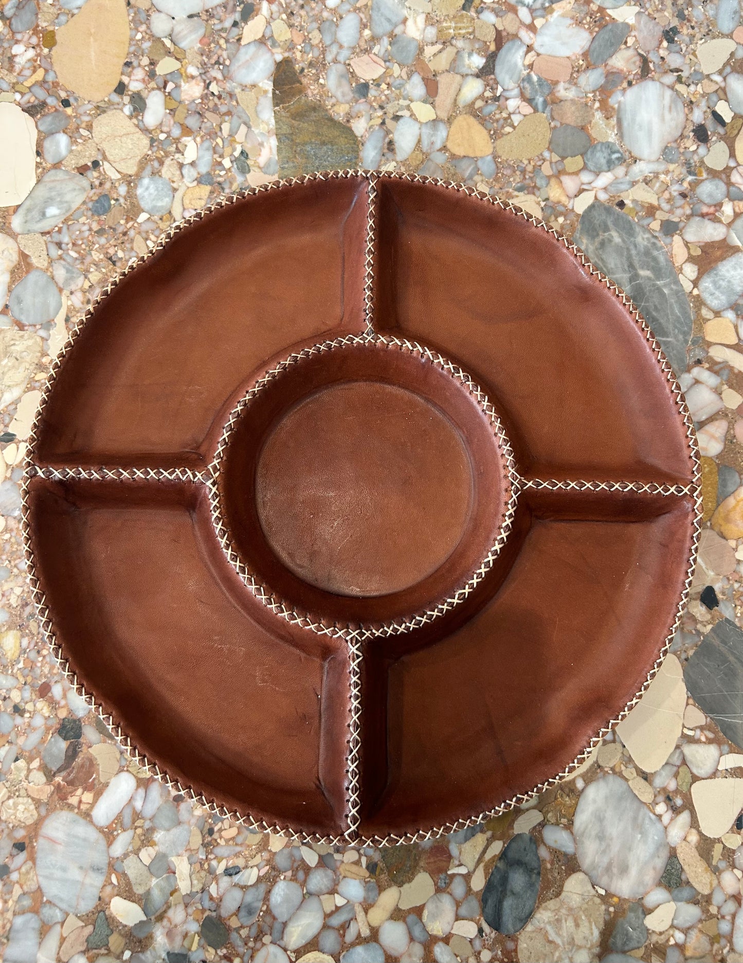 Gisele Round Jewelry Tray