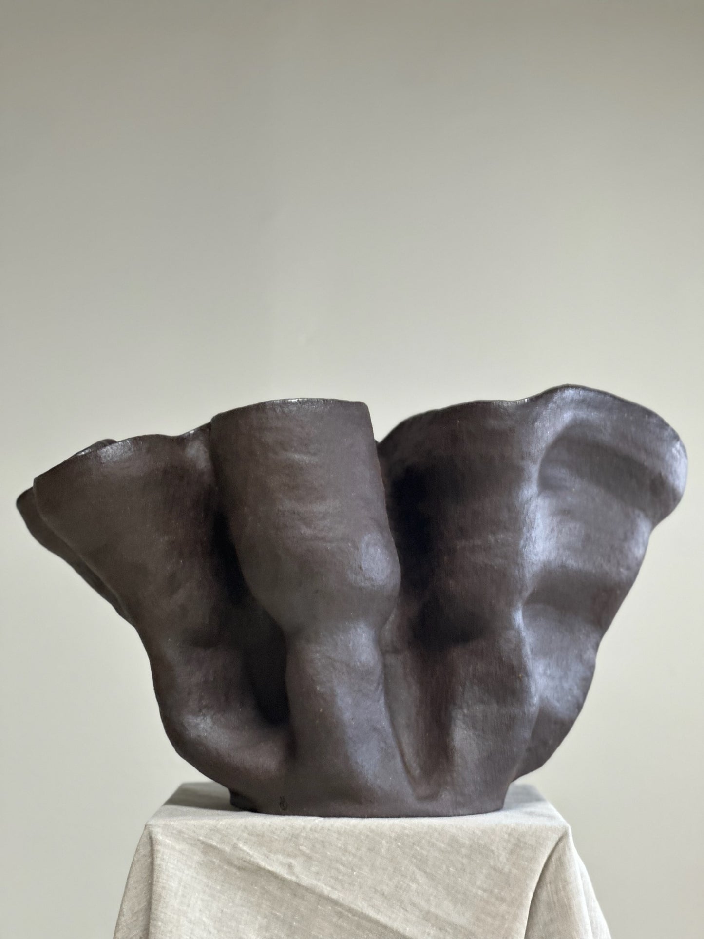 Coiled + Scalloped Vase