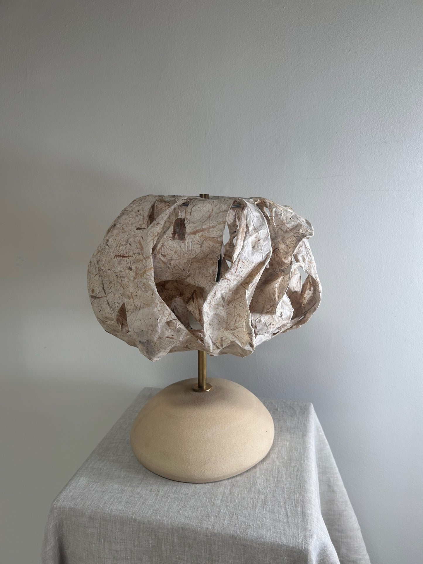 Interwoven Ceramic Lamp