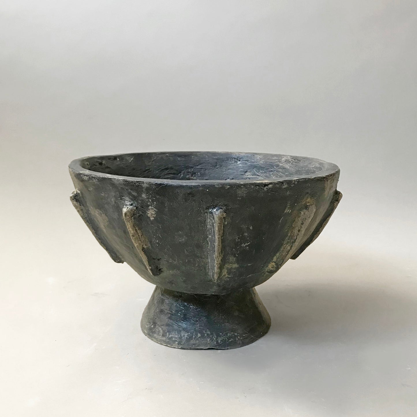 Plaster Footed Bowl