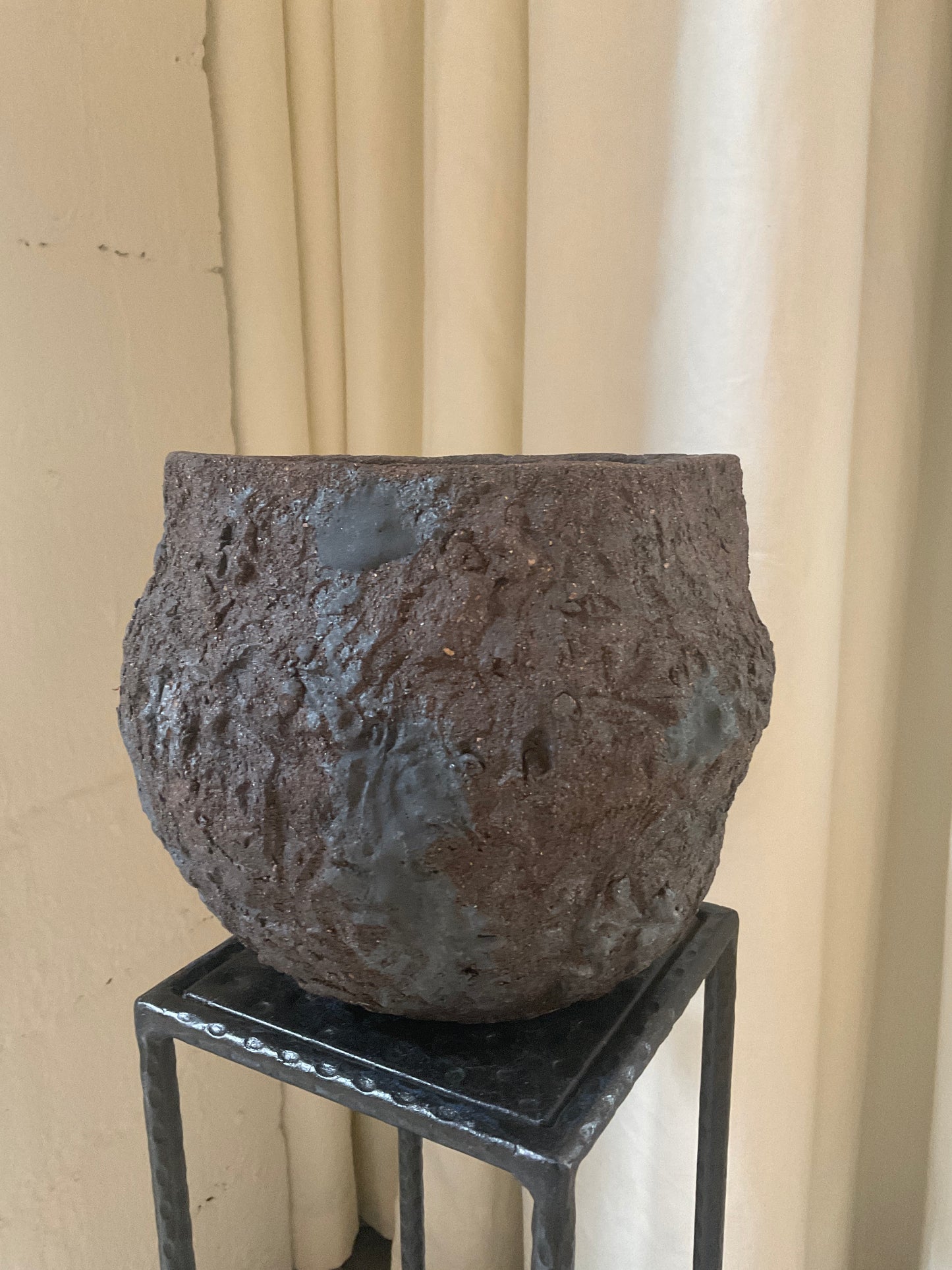 Black Clay Vessel
