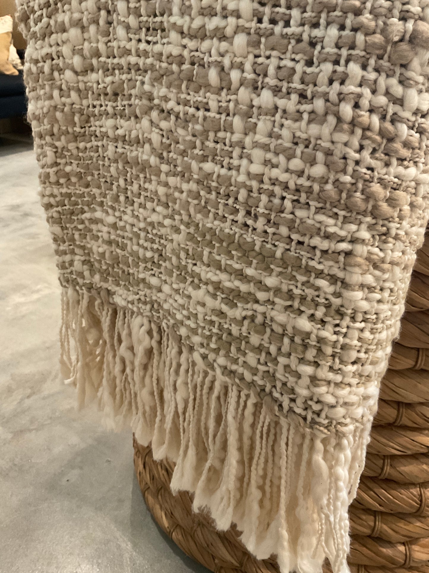 Aurora Handwoven Cotton Throw