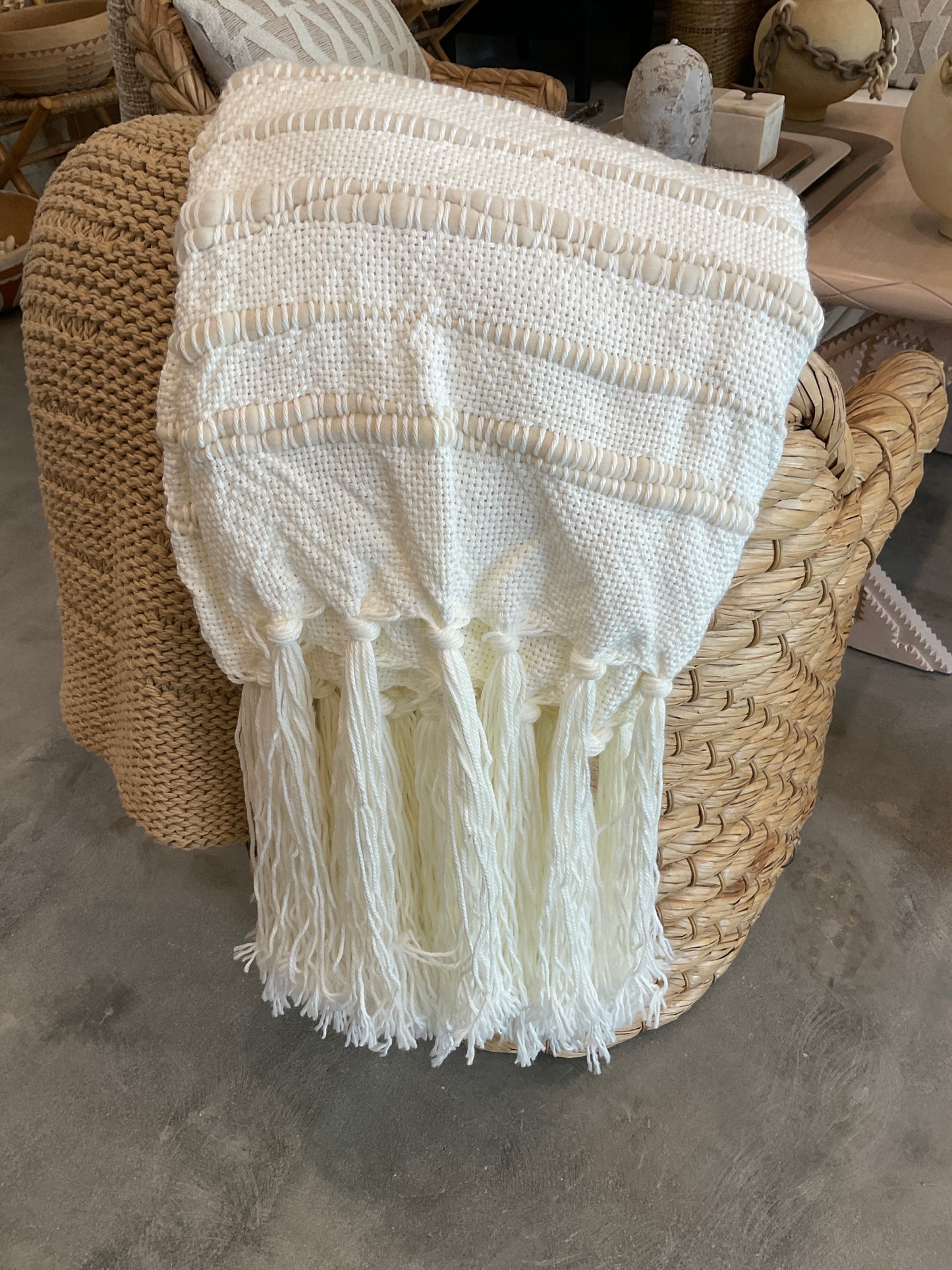 Nieve Handwoven Wool Throw
