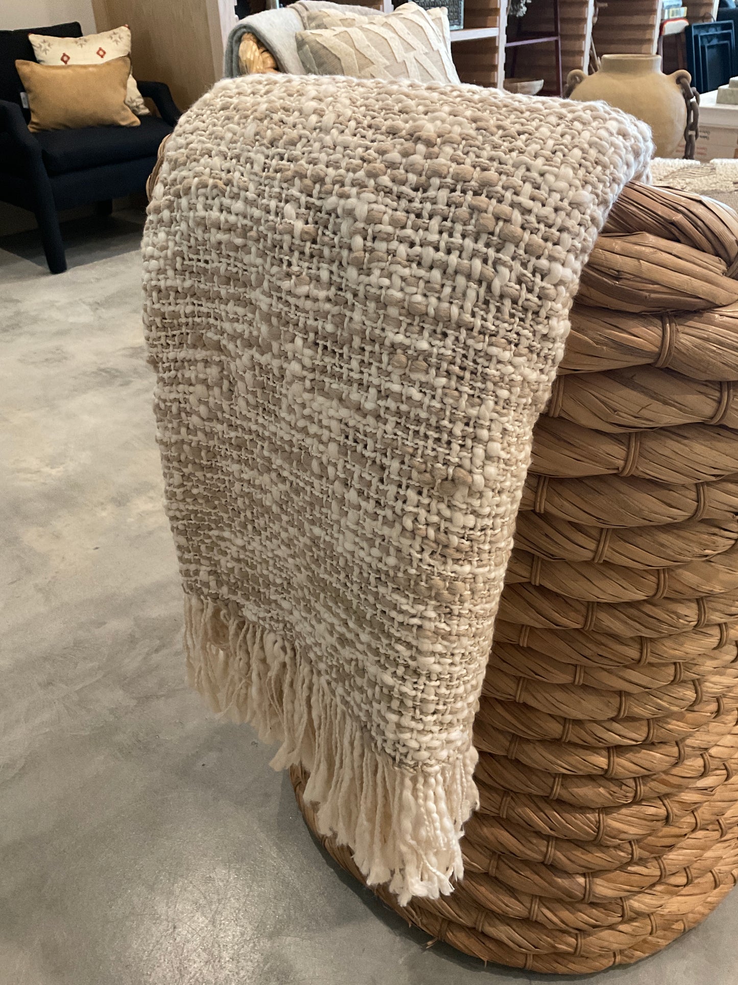 Aurora Handwoven Cotton Throw