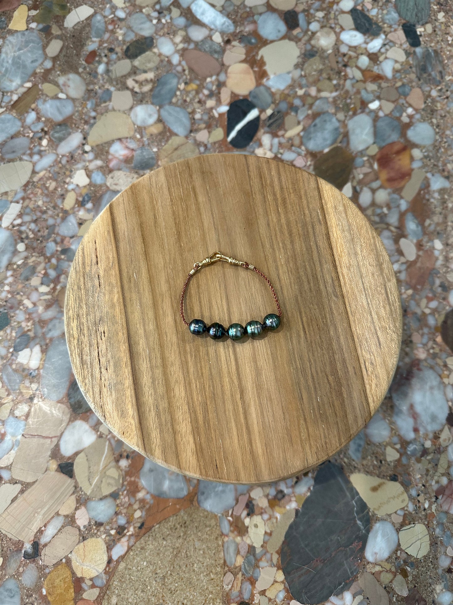 Five Pearl Bracelet