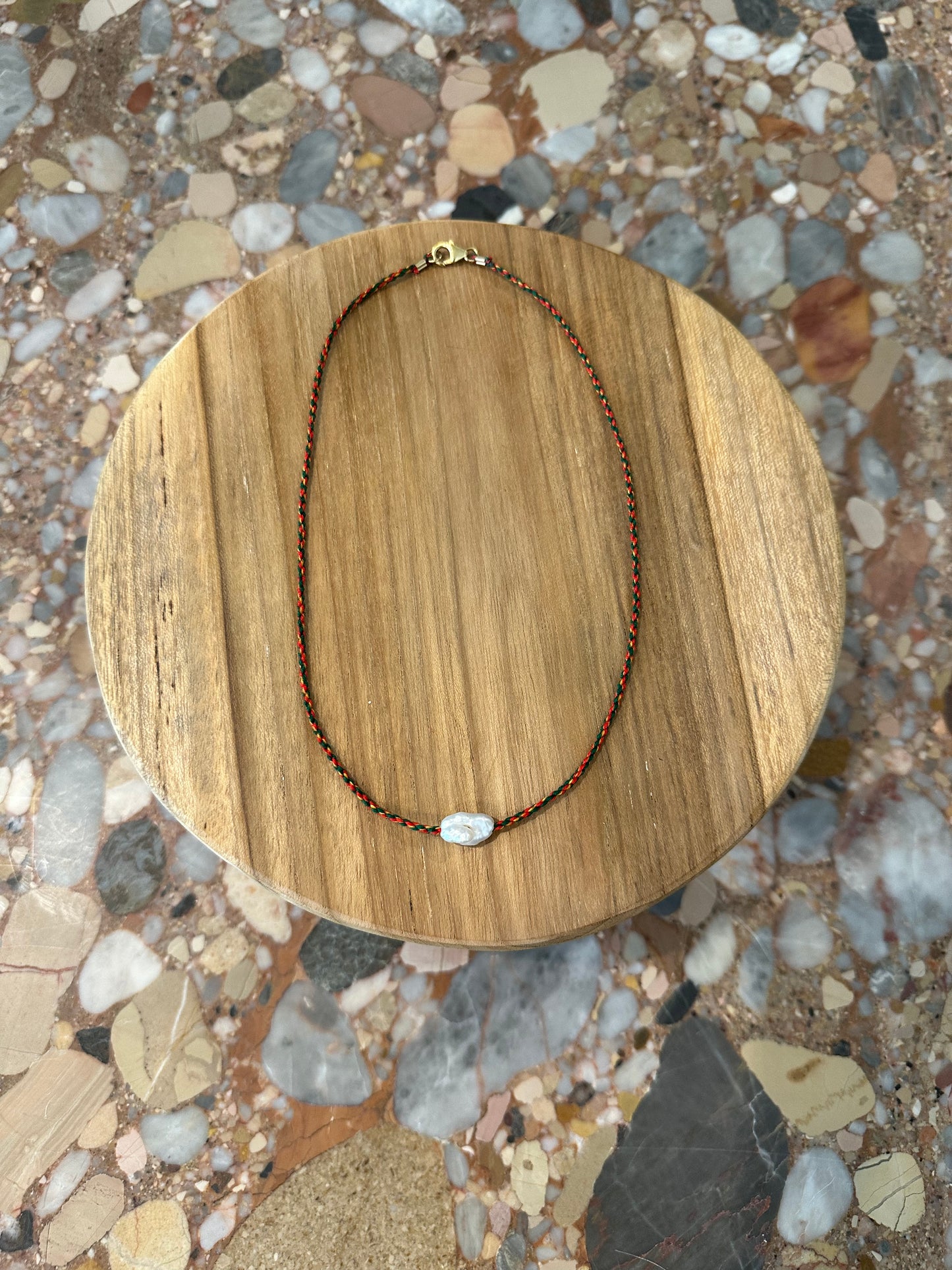 Baby Layer Keshi Pearl Necklace