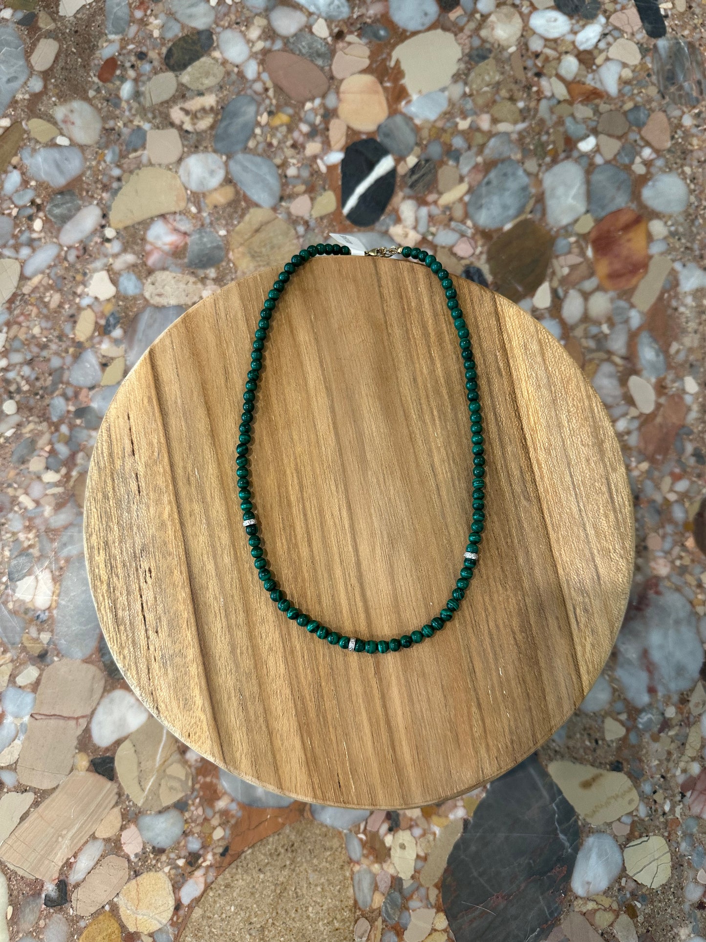 Tulum Malachite Necklace
