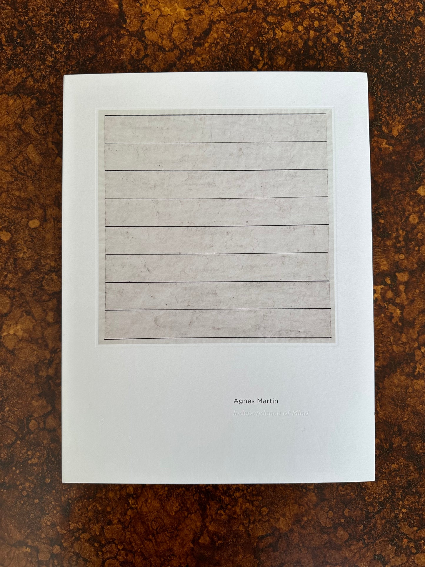 Agnes Martin, Independence of Mind Book
