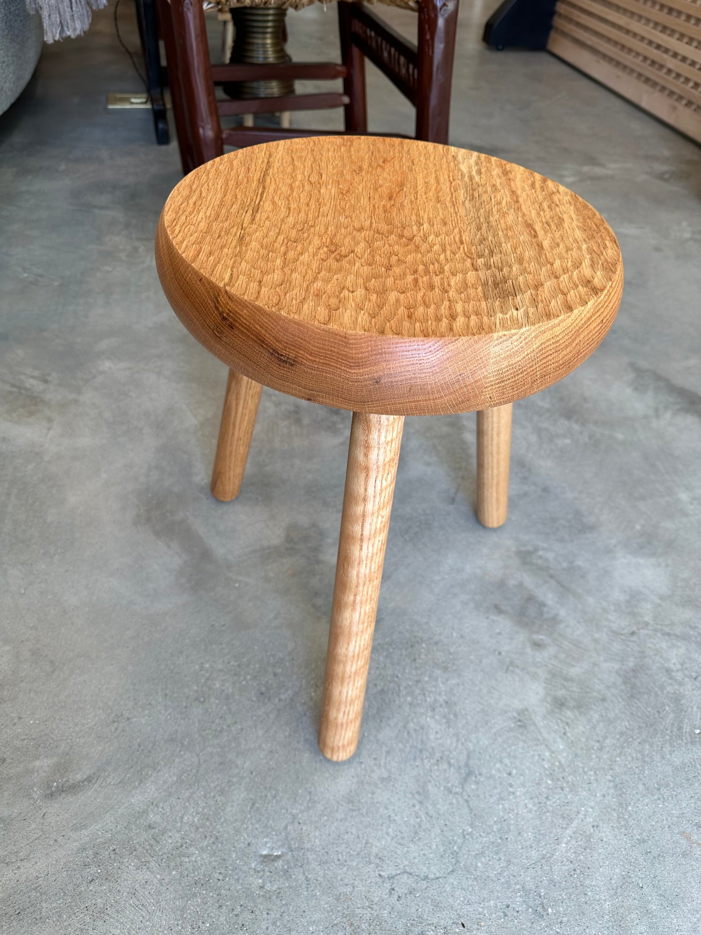 Dibbet Stool Oak