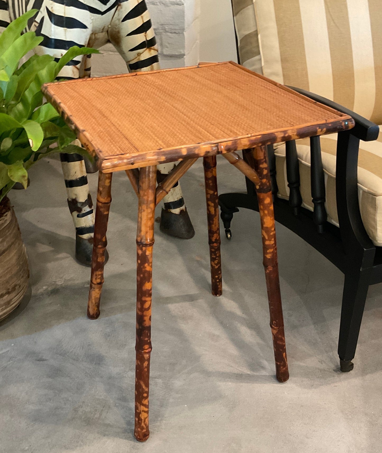 Bamboo Side Table