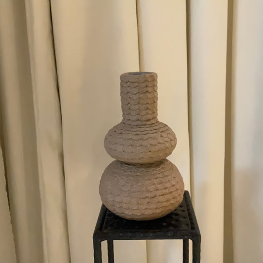 Double Orb Vase