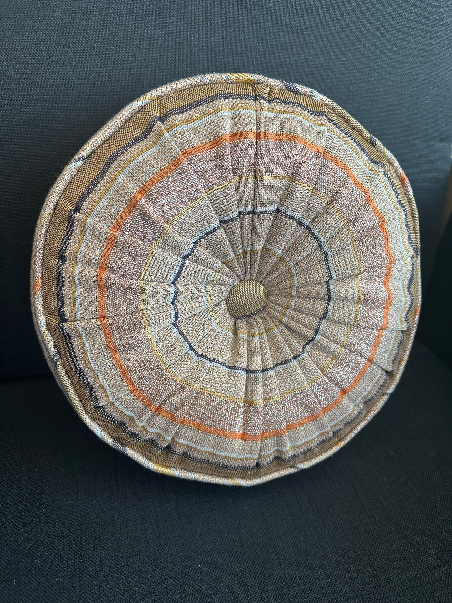 Round Tufted Pillow