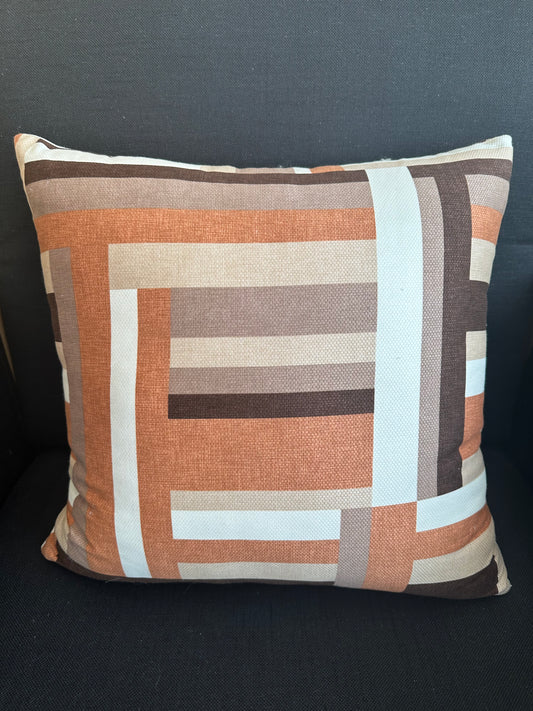 Abstract Stripe Pillow