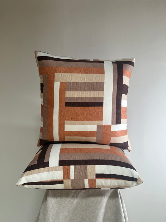 Abstract Stripe Pillow