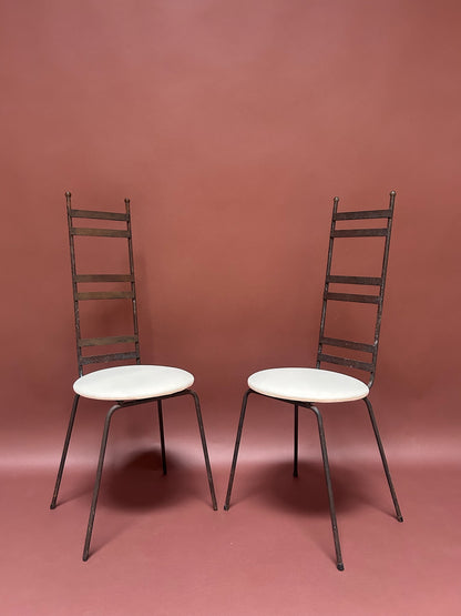 Arthur Umanoff Ladder Back Chairs