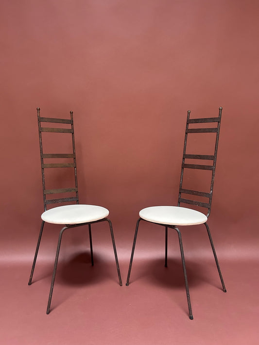 Arthur Umanoff Ladder Back Chairs