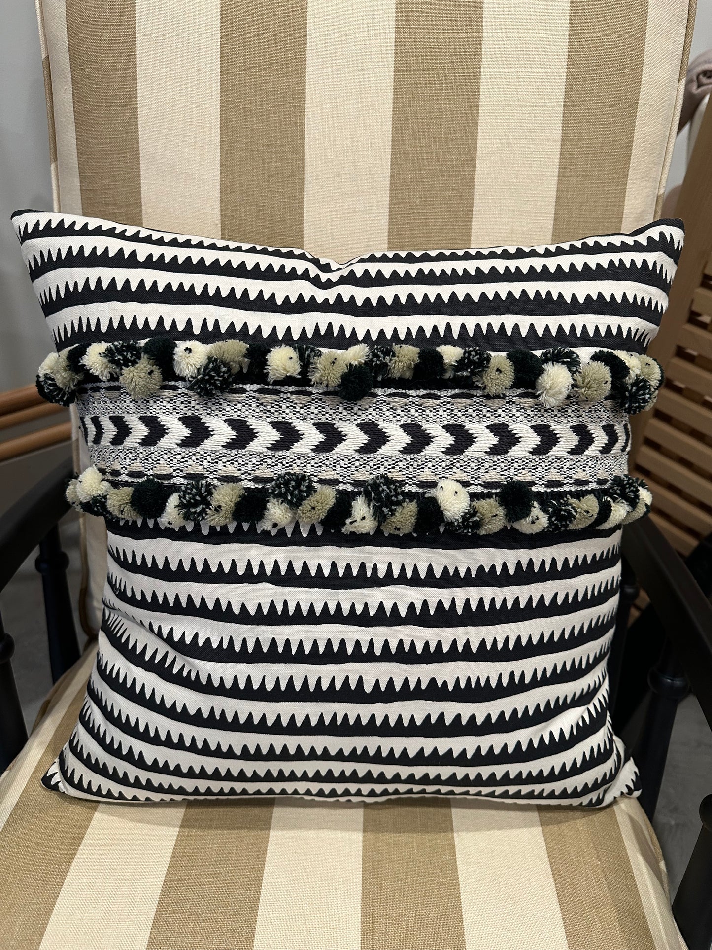 Corfu Stripe Pillow