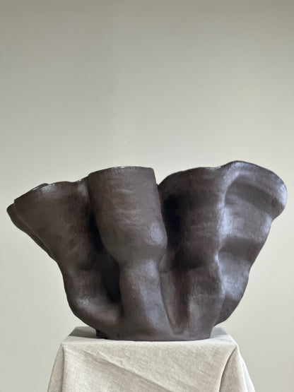 Coiled + Scalloped Vase