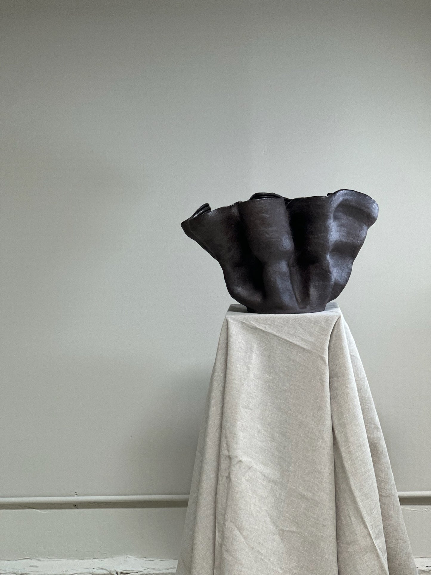 Coiled + Scalloped Vase