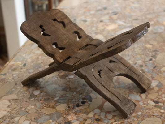 Reclaimed Wood Book Holder