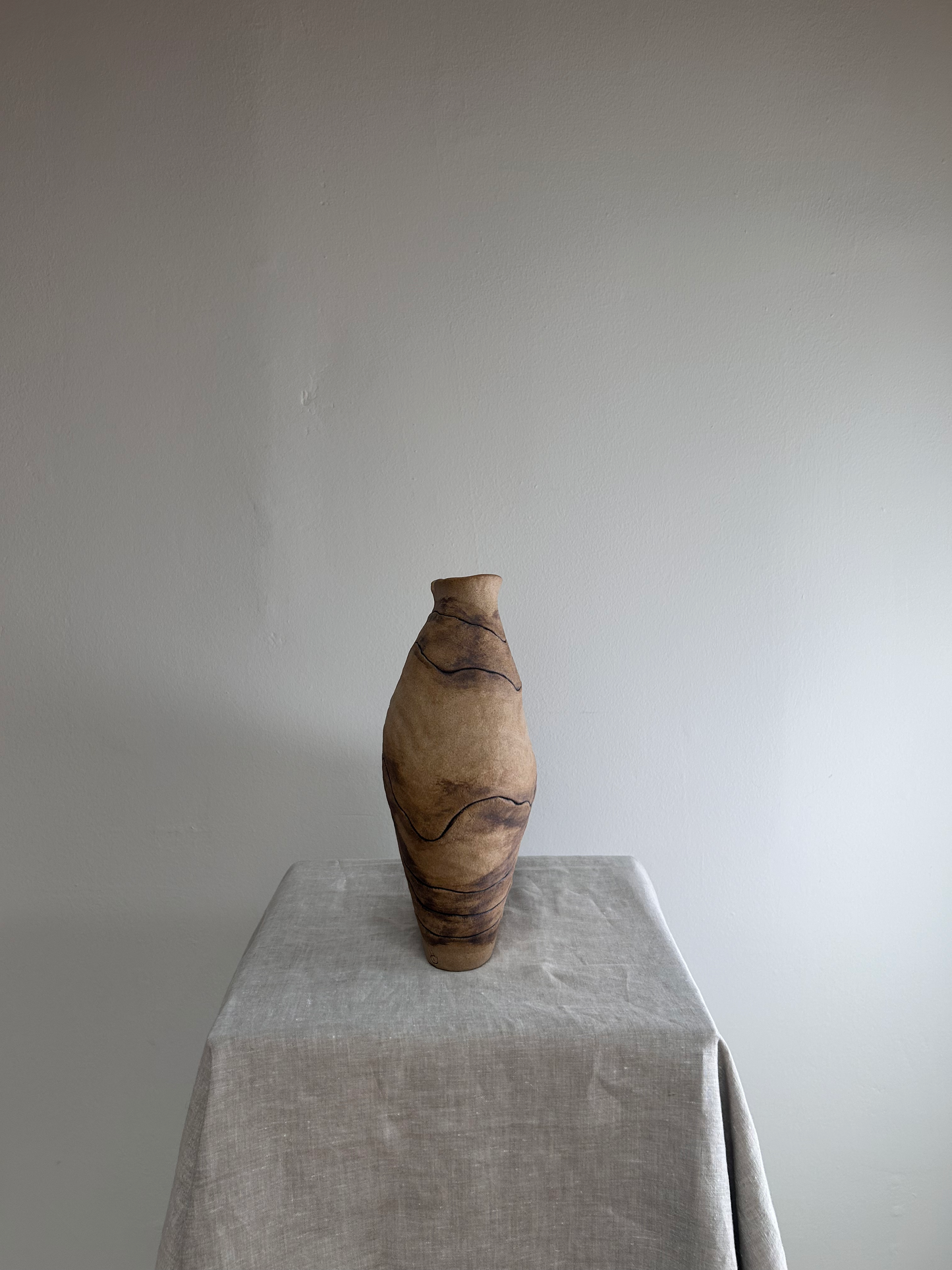 Wavy Fish with Lines