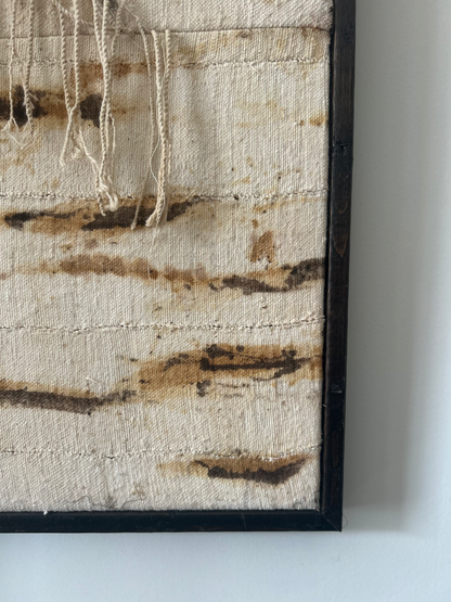 Mud Cloth Panel w Fringe