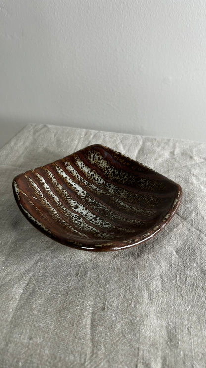 Mottled Glaze Dish