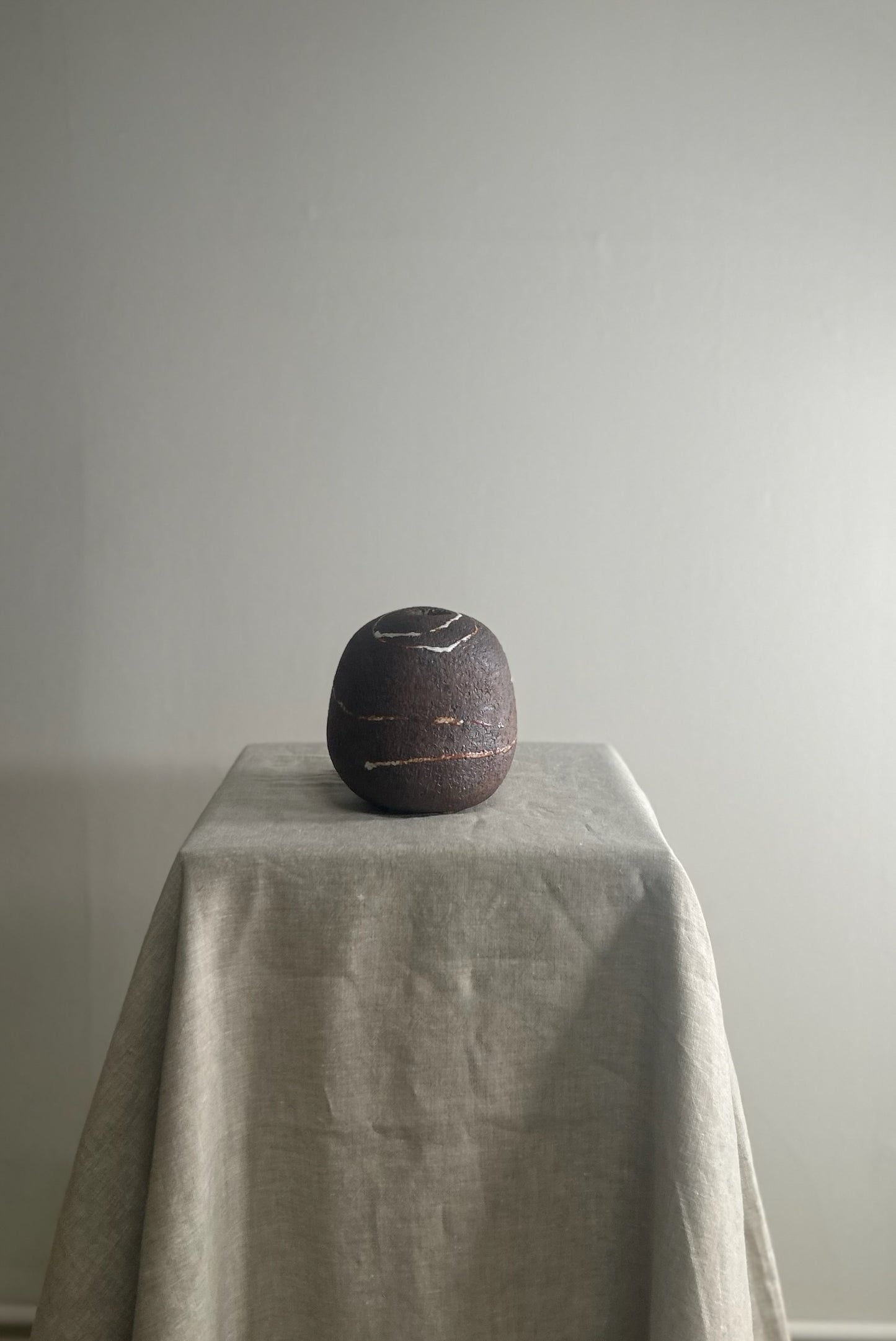 Rock Vessel with Shino Details, Medium