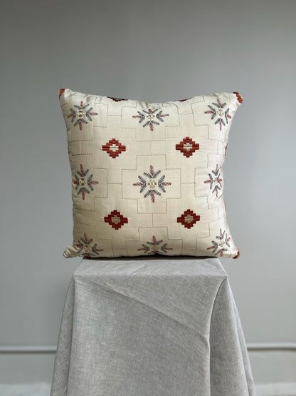 Silk Embroidered Pillow