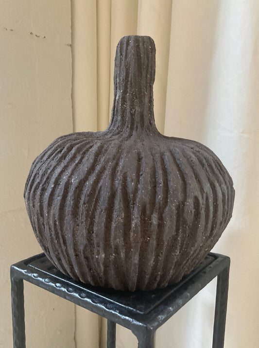 Black Clay Gourd