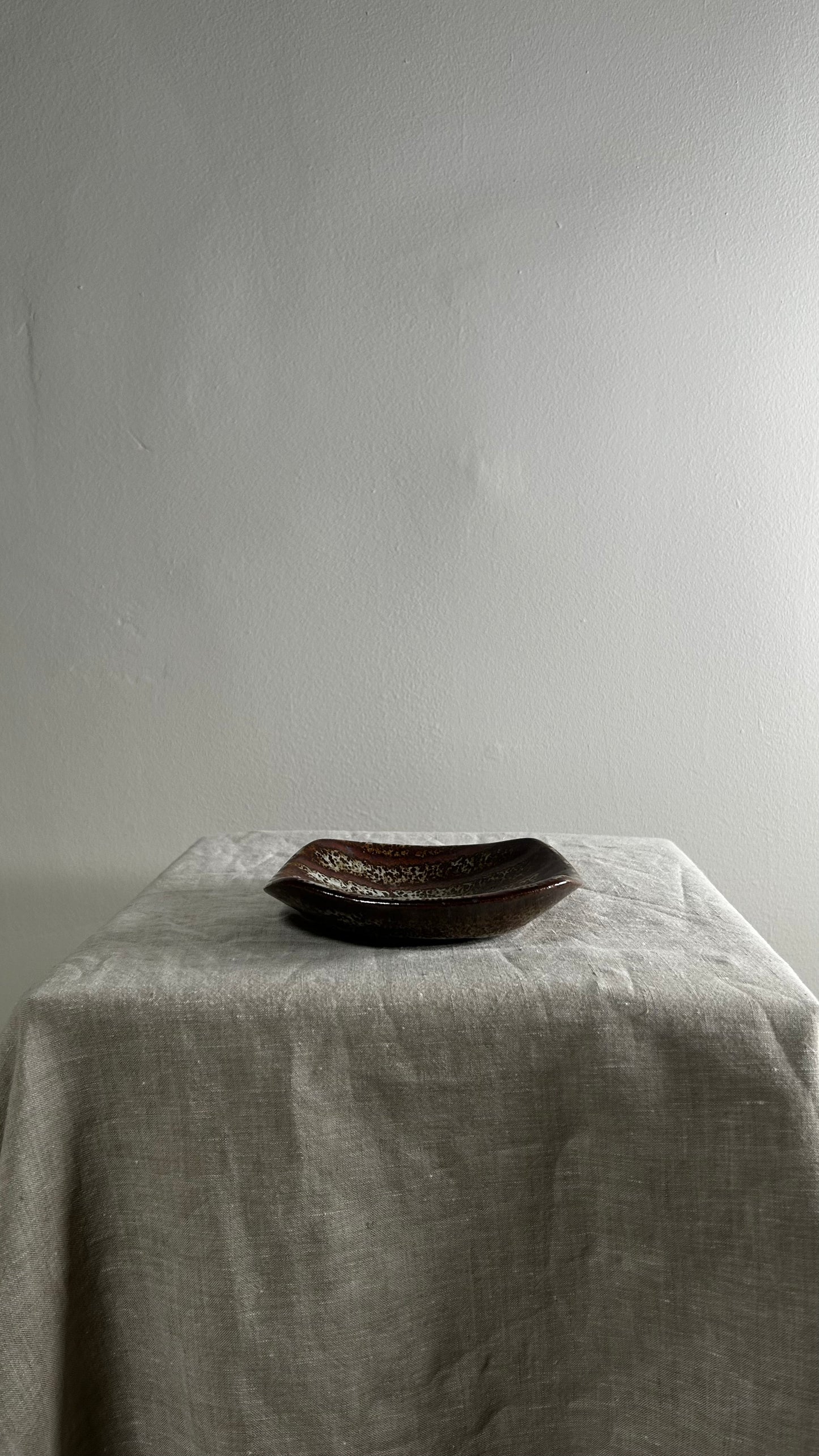 Mottled Glaze Dish