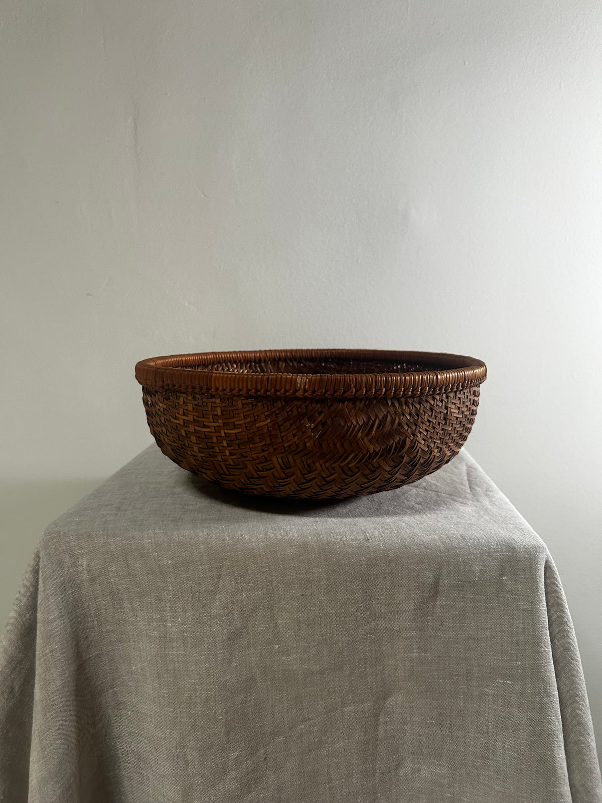 Round Wicker Basket