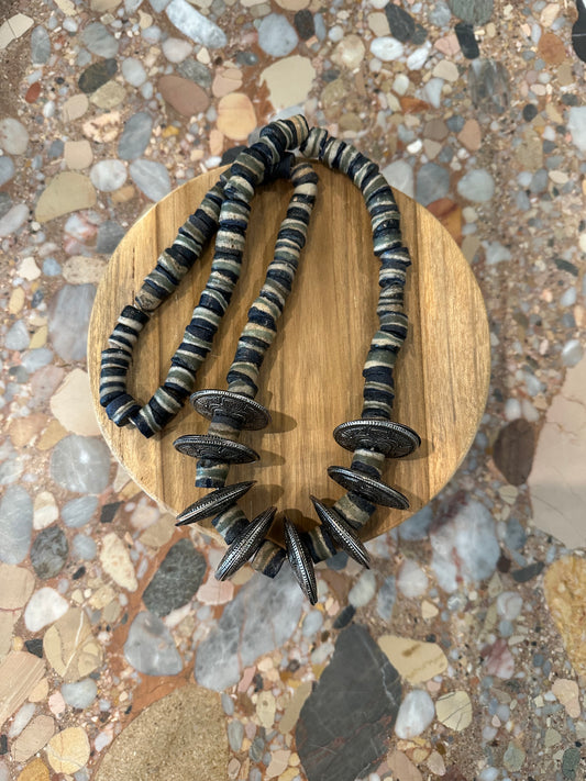 Southwestern Style Clay Bead Necklace