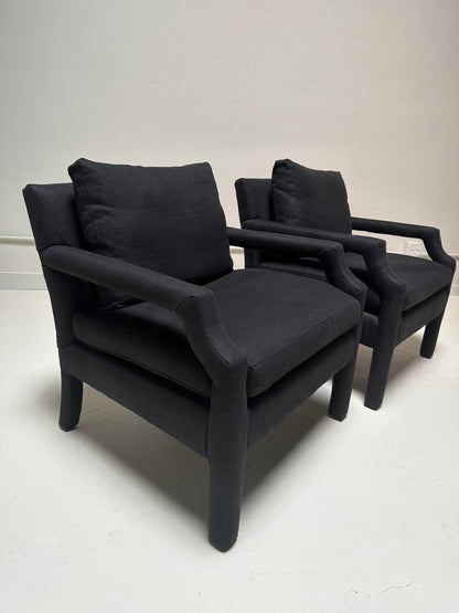 Parsons Style Upholstered Chairs