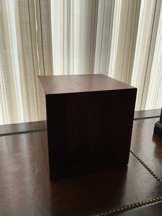 Vintage Walnut Pedestal