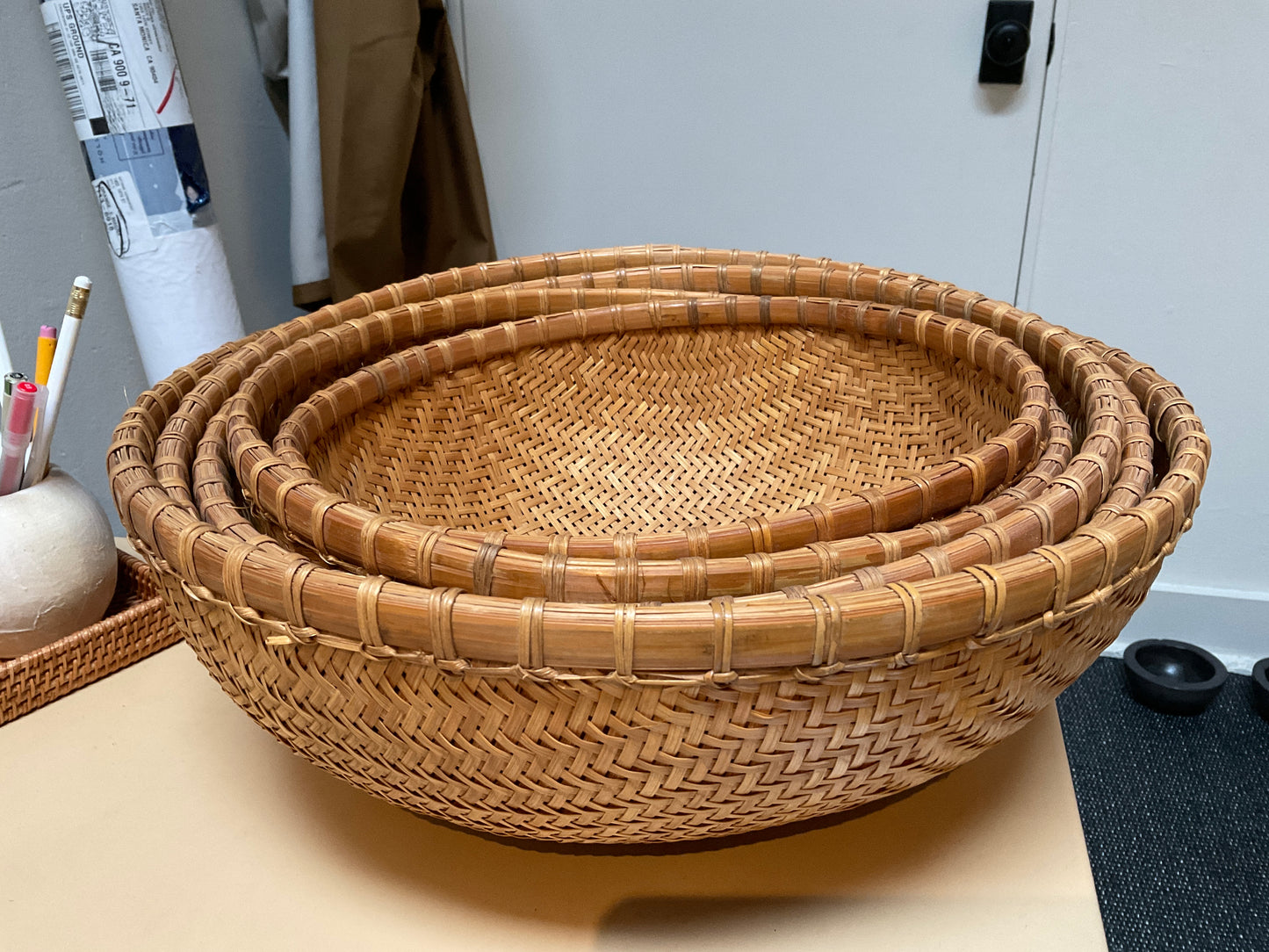 Vintage Woven Basket XL